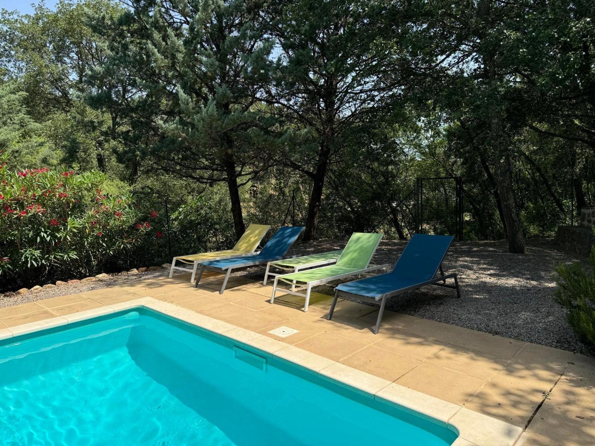 Maison Avec Piscine Chauffee Entre Mer Et Montagne Montauriol  Exterior photo